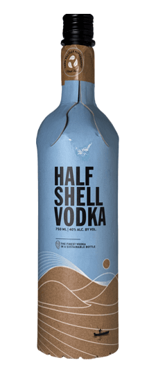 Half Shell "100% Recyclable" Vodka (750ml)