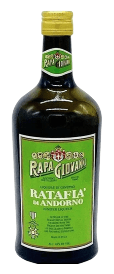 Rapa Giovanni Ratafia di Adorno Liquore di Ginepro Juniper Liqueur (750ml)