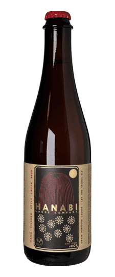 Hanabi Lager Co. "Hana" Pilsner-Style Lager, California (500ml.)
