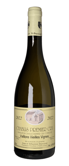 2022 Jean et Sébastien Dauvissat Chablis 1er Cru "Vaillons Vieilles Vignes"