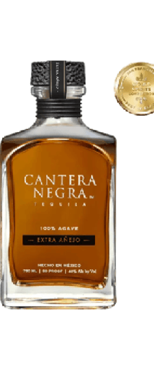Cantera Negra Extra Anejo Tequila (750ml)