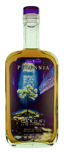 1997 Caroni 27 Year Old "Perennia- Raising Glasses" Cask Strength Trindad Rum (375ml)