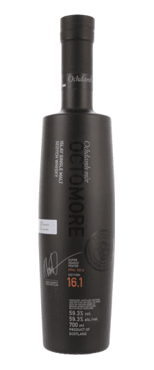 2025 Octomore (Bruichladdich) Edition 16.1 "The Reference" 5 Year Old  Islay Single Malt Scotch Whisky (700ml)