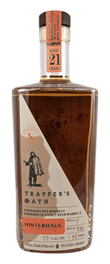 Hinterhaus Distilling "Trapper's Oath" Extra Aged Rye Whiskey (750ml)