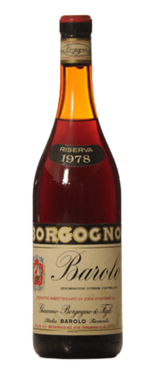 1978 Giacomo Borgogno & Figli Barolo Riserva