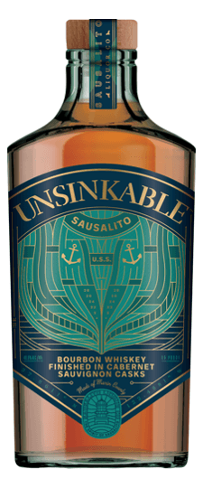 Sausalito Liquor Co. Unsinkable Cabernet Sauvignon Cask Finished Bourbon Whiskey (750ml)