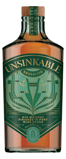 Sausalito Liquor Co. Unsinkable Port Wine Cask Finished Rye Whiskey (750ml)
