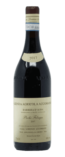 2017 Accomasso "Pochi Filagn" Barbera d'Alba