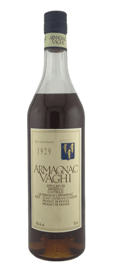 1929 Vaghi Vintage Armagnac (Bottled 1998)