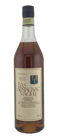 1933 Vaghi Vintage Bas Armagnac