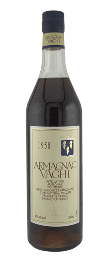 1958 Vaghi Vintage Armagnac