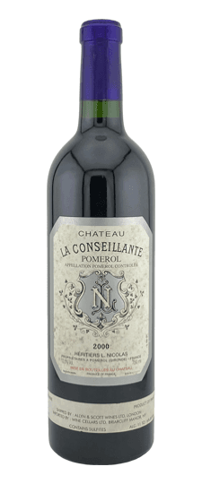 2000 La Conseillante, Pomerol (Bin Soiled Label)