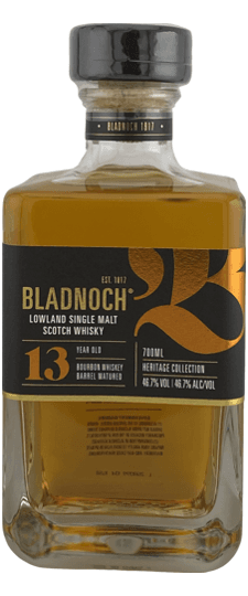 Bladnoch 13 Year Old Lowland Single Malt Whisky (750ml)