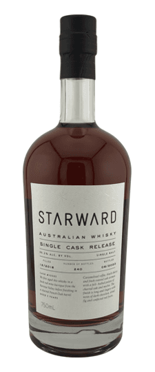 Starward 3 Year Old "Park Ave Exclusive" Cask Strength Single Barrel Single Malt Australian Whisky