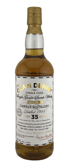 1975 Cambus 35 Year Old "Clan Denny" Single Grain Scotch Whisky (750ml)