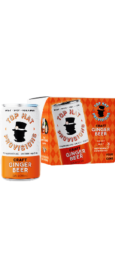 Top Hat Ginger Beer (4 x 7.5oz can)