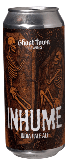 Ghost Town Brewing "Inhume" West-Coast IPA, California (16oz cans)