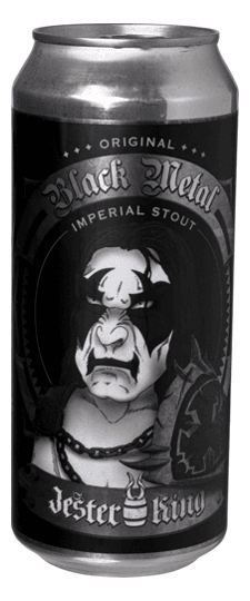 Jester King "Black Metal" Farmhouse Imperial Stout, Texas (16 oz. can)