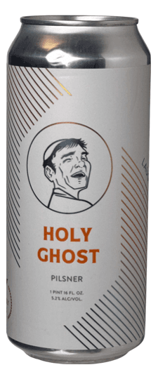 Laughing Monk Brewing "Holy Ghost" Pilsner, California (16oz cans)