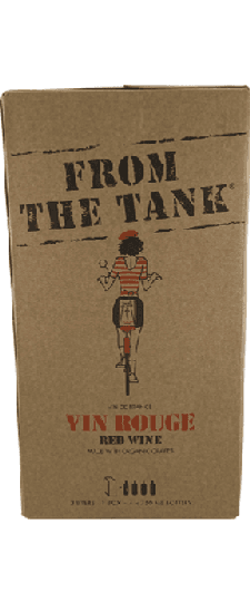 Jenny & Francois "From the Tank" Vin Rouge Languedoc (3L Bag-in-Box) (cannot ship)