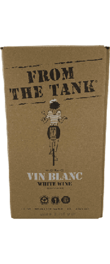 Jenny & Francois "From the Tank" Vin Blanc 3L Bag-in-Box