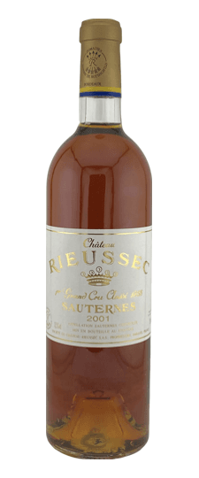 2001 Rieussec, Sauternes (bin soiled label)