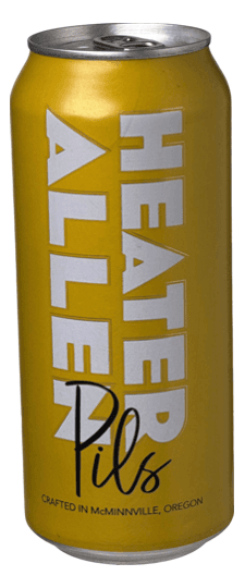 Heater Allen "Pils" Pilsner, Oregon (16oz can)