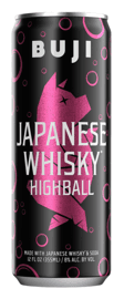 Buji Japanese Whisky Highball Canned Cocktail (355ml cans)
