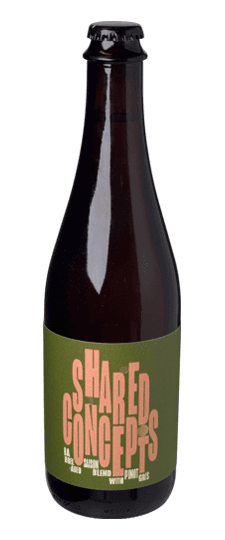 Sante Adairius Rustic Ales "Shared Concepts" Saison w/ Pinot Gris grapes , California (500 ml bottle)