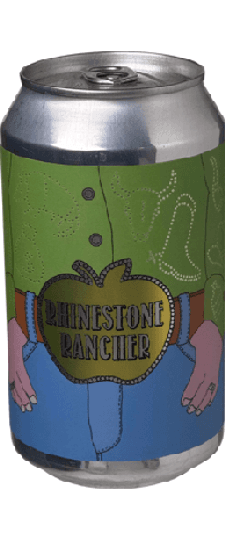 Prairie Artisan Ales "Rhinestone Rancher" Sour Ale w/ jolly green apple hard candy, Oklahoma (12oz cans)