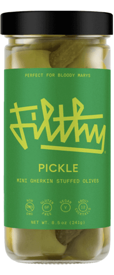 Filthy Pickle Stuffed Olives 8.5 oz