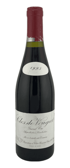 1993 Domaine Leroy Clos de Vougeot Grand Cru (Scuffed Capusle, Very Lightly Scuffed & Lightly Marked Label)