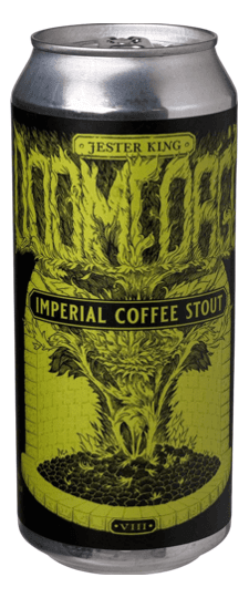 Jester King "Doom Forge- Dark Matter" Imperial Coffee Stout, Texas (16 oz. can)