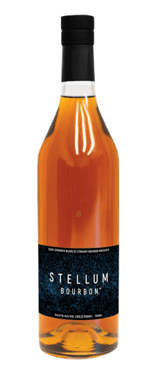 Stellum "Black" Cask Strength Blend of Straight Bourbon Whiskey (750ml)