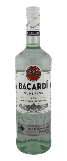 Bacardi Superior Silver Rum (1L)