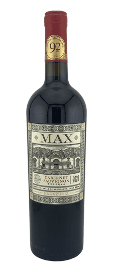 2020 Errazuriz "Max Reserva" Cabernet Sauvignon Valle de Aconcagua