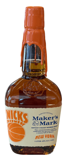 Maker's Mark "New York Knicks Edition" Kentucky Straight Bourbon (1 Liter)