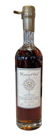 Wayward Cask 33 Year Old Cask Strength Single Barrel Pays D'Auge Calvados(750ml)