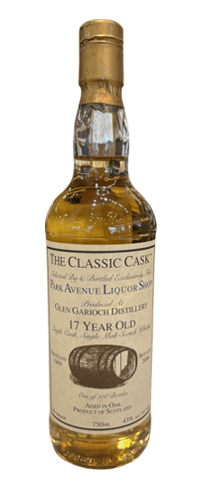 1989 Glen Garioch 17 Year Old "The Classic Cask" Park Ave Exclusive Highland Single Malt Scotch Whisky (750ml)