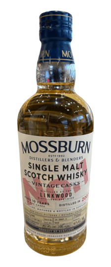 Linkwood 10 Year Old "Mossburn No 1" Single Malt Scotch Whisky (750ml)