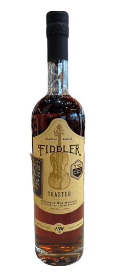 Fiddler "Toasted Series" 8 Year Old Straight Rye Whiskey (750ml)