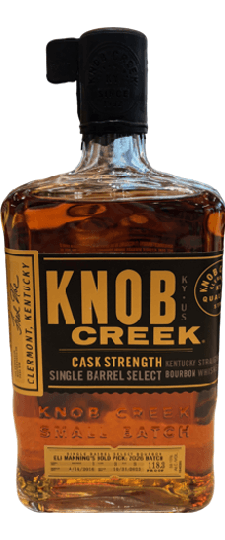 Knob Creek "Eli Manning's Bold Pick: 2026 Batch" Single Barrel 118.3 Proof (Distilled 4/14/16, Warehouse1, Floor 3, Rick 3) Kentucky Straight Bourbon Whiskey (750ml)
