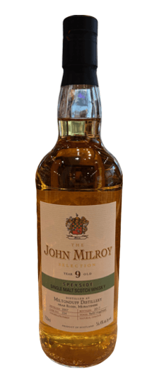 Miltonduff 9 Year Old "John Milroy" Speyside Single Malt Scotch Whisky (750ml)