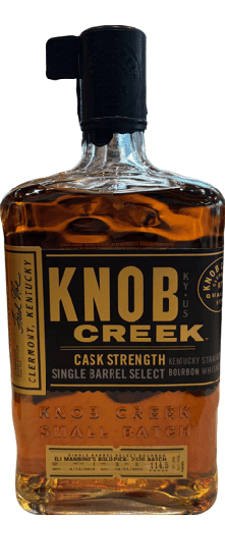 Knob Creek "Eli Manning's Bold Pick: 2026 Batch" Single Barrel 114.5 Proof (Distilled 4/14/16, Warehouse 1, Floor 3, Rick 3) Kentucky Straight Bourbon Whiskey (750ml)