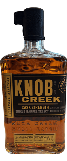 Knob Creek "Eli Manning's Bold Pick: 2026 Batch" Single Barrel 116.9 Proof (Distilled 4/14/16, Warehouse 0, Floor 3, Rick 3) Kentucky Straight Bourbon Whiskey (750ml)