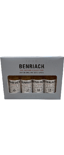 BenRiach "Tasting Collection" (10 & 12 Year, Smoke & Standard) Single Malt (4x50ml)