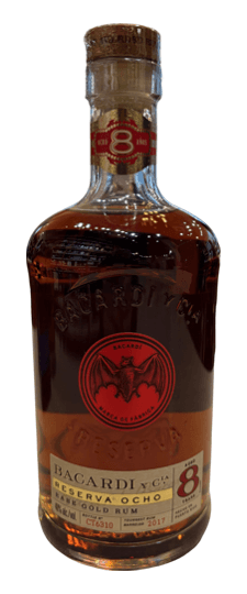 Bacardi Gold 8 Year Old "Reserve Ocho" Puerto Rican Rum (750ml)