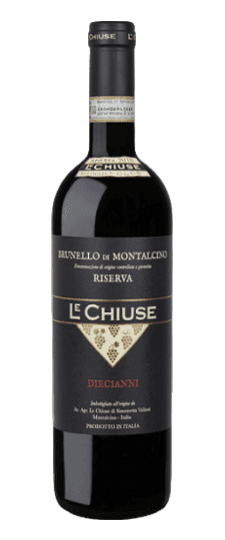 2016 Le Chiuse "Diecianni" Brunello di Montalcino Riserva
