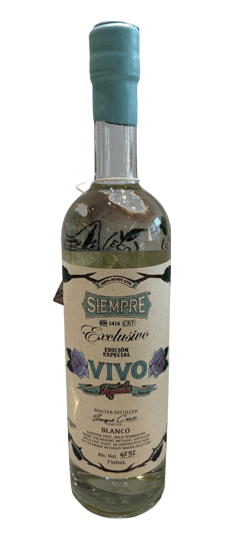 Siempre "Exclusivo Vivo" Blanco Tequila (750ml)
