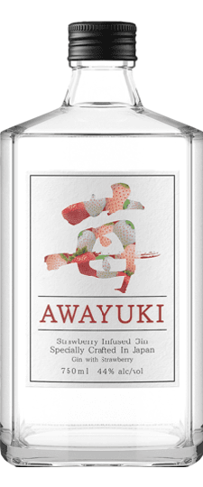 Awayuki Japanese Strawberry Gin (750ml)
